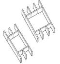 If deep rafters have been selected to accommodate insulation requirements rather than structural requirements, it may be unnecessary to double trimmer rafters. It would rarely be necessary to double the opening headers.