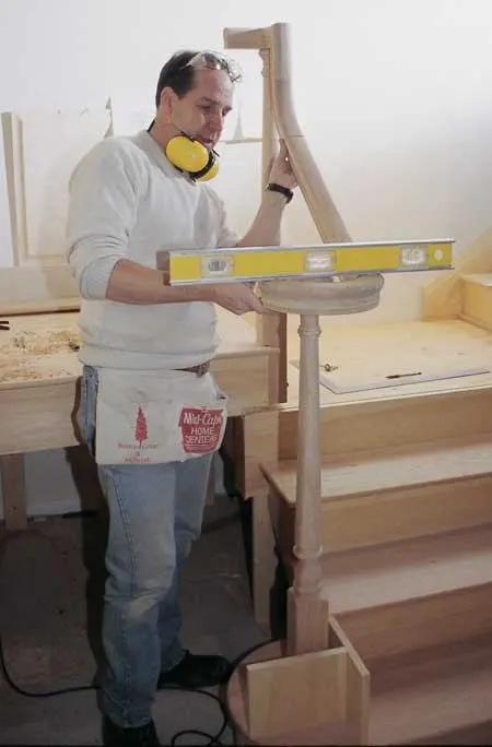 Installing Over-the-Post Handrailing