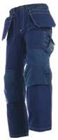 Utility pockets, shown here on the Toughguy pant, offer easy access to contents.