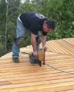 Figure 1. Nailing remains a viable and effective way to fasten decking, particularly when price is a big consideration.