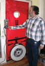 Diagnose problems in the building envelope with a blower door.