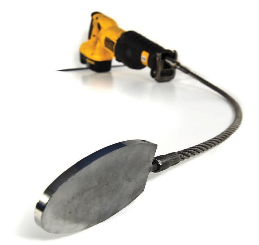 Small-Scale Concrete Vibrator