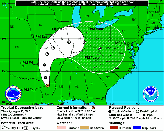 Isaac's probable track will take it close to New Orleans. The storm's intensity is harder to predict, but it's a large system — meaning that the storm surge will likely be stronger and more damaging than the wind speed would suggest.