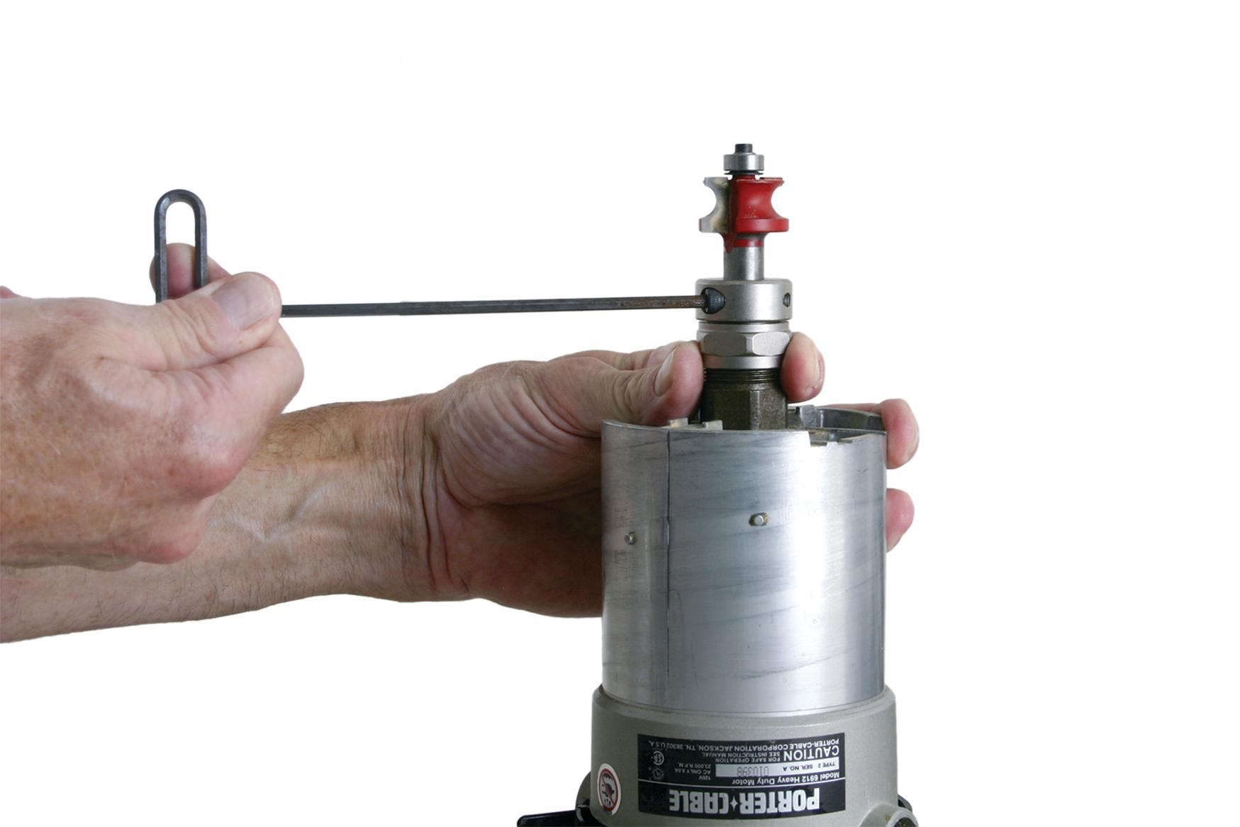 Quick-Change Chuck for Routers