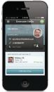 Hello is a free add-on and is available for iOS and Android devices at http://evernote.com/hello/