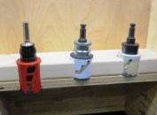 Diablo Hole Saws with quick attach mandrel