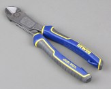 Except for the lanyard loops at the ends of the grips and the elongated center, Irwin Vise-Grip Max Leverage Diagonal Cutting Pliers look like any other pair of diagonal cutters.