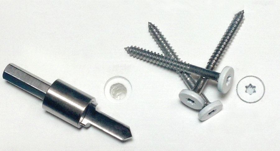 Screw Configuration Kit SplitStop Fascia Screw Installation Kit
