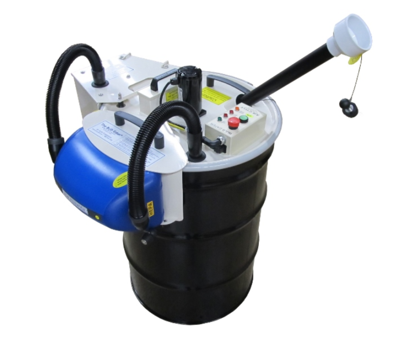 The Bulb Eater Lamp Crusher; Courtesy of the Air Cycle Corporation