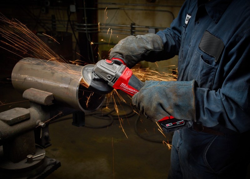 M18 FUEL 4½" / 5" Braking Grinder KitPaddle Switch, No-Lock