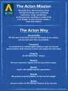 "The Acton Mission," a poster from Acton Construction