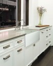 Kitchen Sink and Cabinets in New Luxury Home
