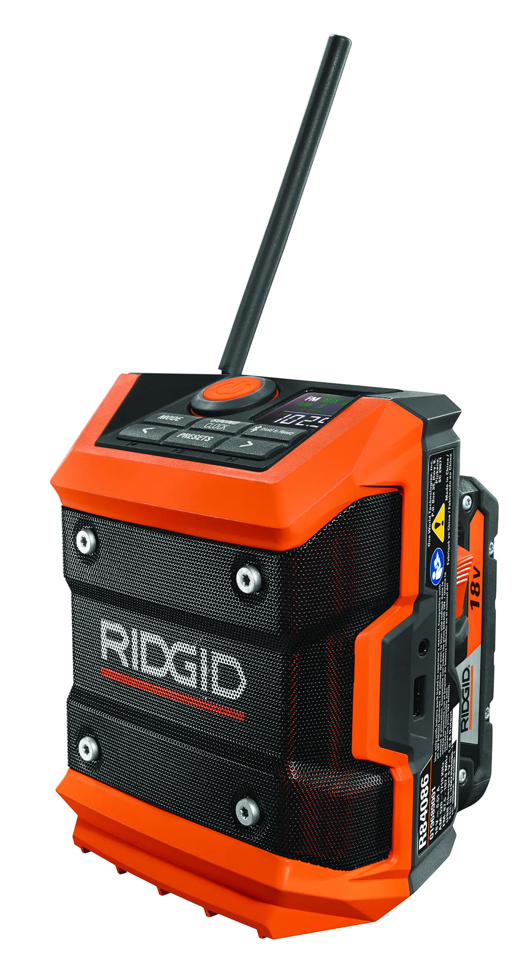 A Small Cordless Radio and Speaker