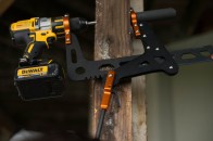 The control and drill’s rate of descent are delivered by the geared lever.