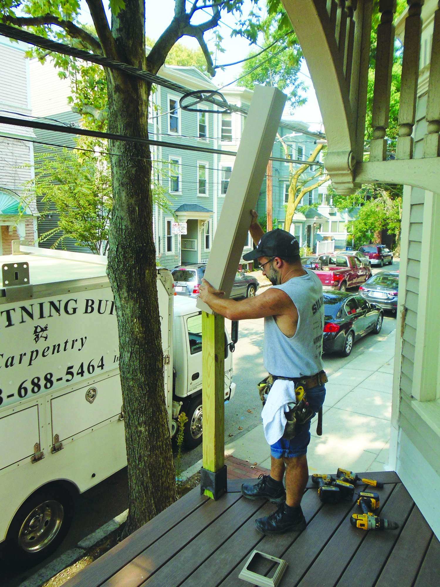 Installing a Composite-Railing Kit