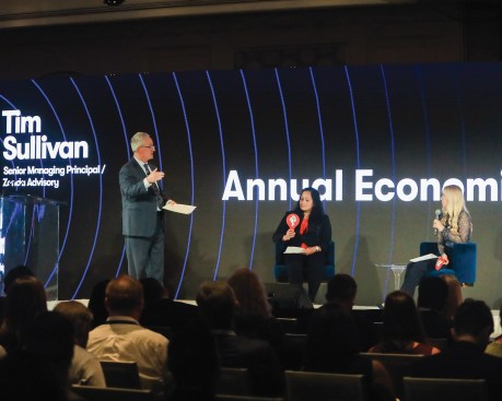 The following insights from Danushka Nanayakkara-Skillington (center) and Ali Wolf (right) are a fresh take inspired by an economic outlook session the two participated in at our Builder 100 event in September, moderated by Zonda’s Tim Sullivan.