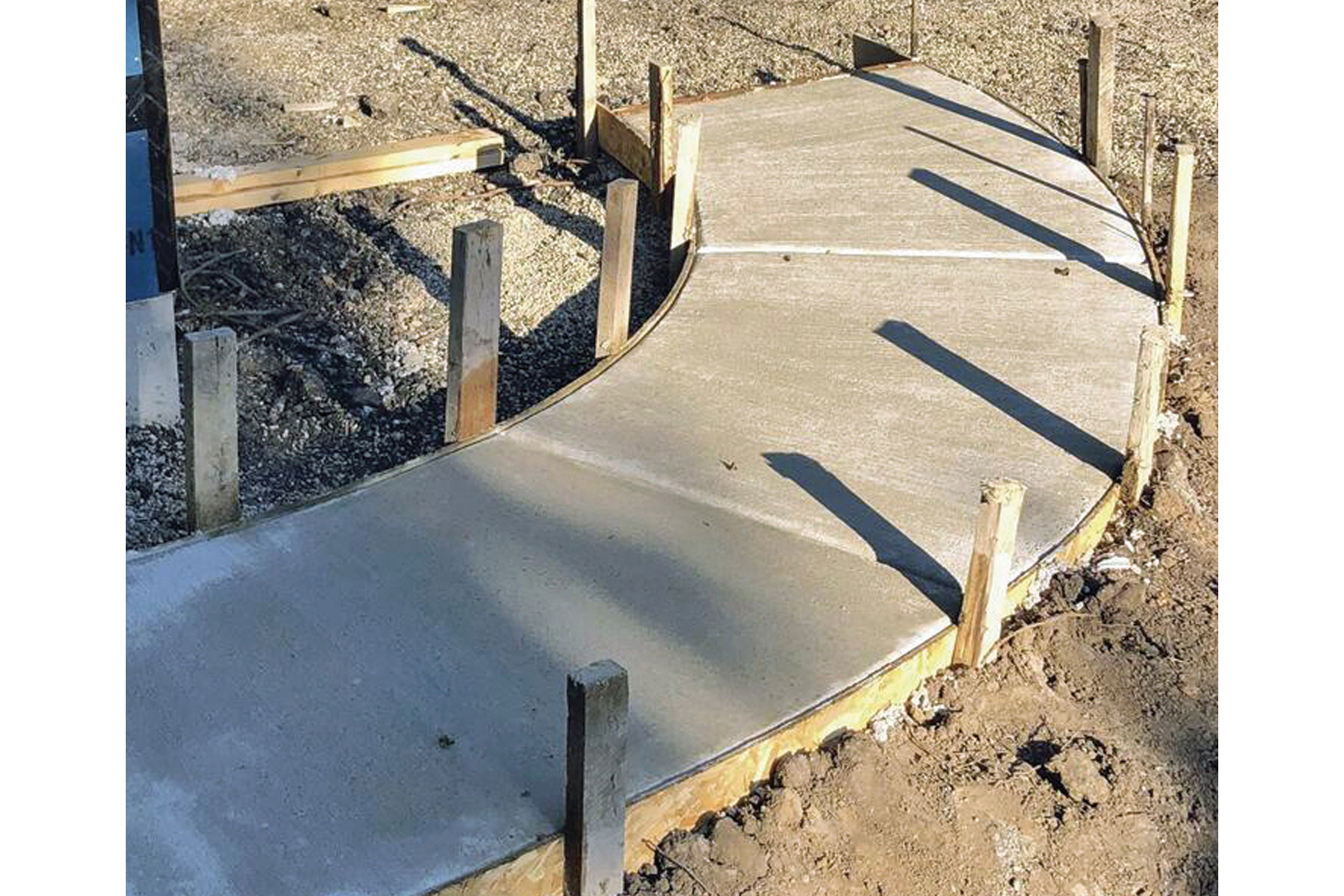 Timber Forms Flexible Engineered-Wood Forms
