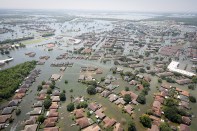 Flooding from Hurricane Harvey in 2017