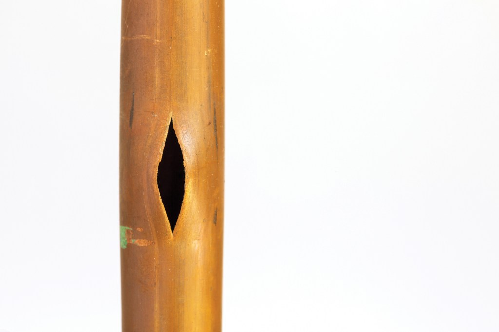 Burst copper water pipe due to frost