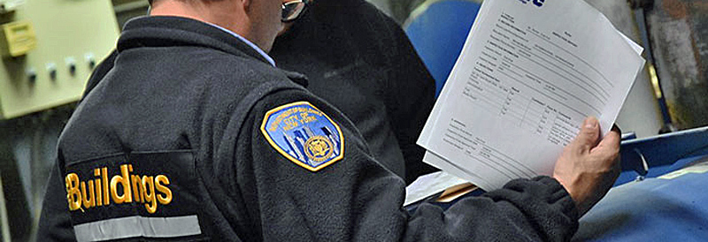 Code Official Inspector Inspecting the Code Enforcement Process