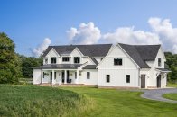 Farmhouse Plan 928-373 Front Exterior at Houseplans.com. Photo by Ashley Avila.