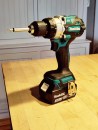 The Makita XPH14 18V LXT hammer drill/driver has a powerful, high-torque 1,250 inch-pound brushless motor.