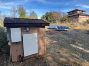 Mitchell Samuelian’s Paso Robles, California, property has a private well. He installed separate solar panels and battery storage to power the pump, ensuring his home has running water during emergencies.