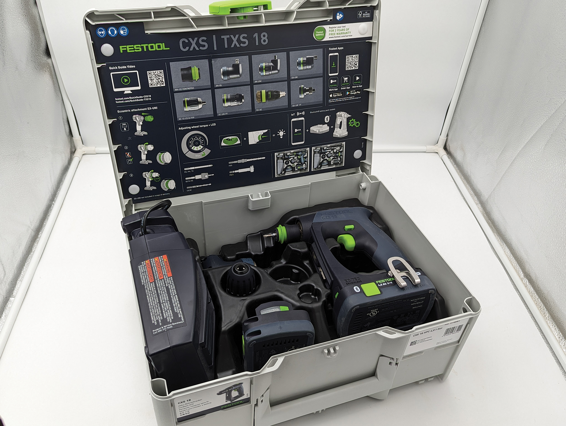 Festool Cxs 18 Compact Drill