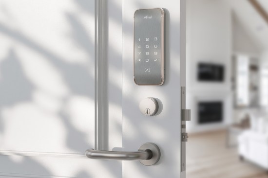 Alfred ML2 smart mortise lock with keypad is designed for retrofits.