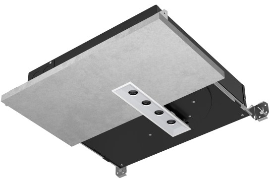 Creative Systems Lighting Whisper Multiples overhead fixtures