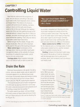 A sample page from Allison Bailes’ best-selling book on building science.