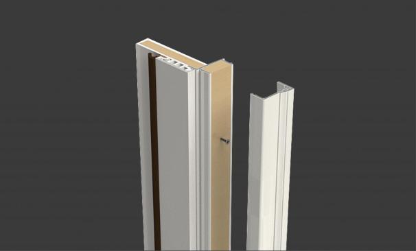 Endura's Fusion Frame is a customizable composite and wood door jamb with removable stop and brickmold covers, and adjustable brickmold that simplifies installation.