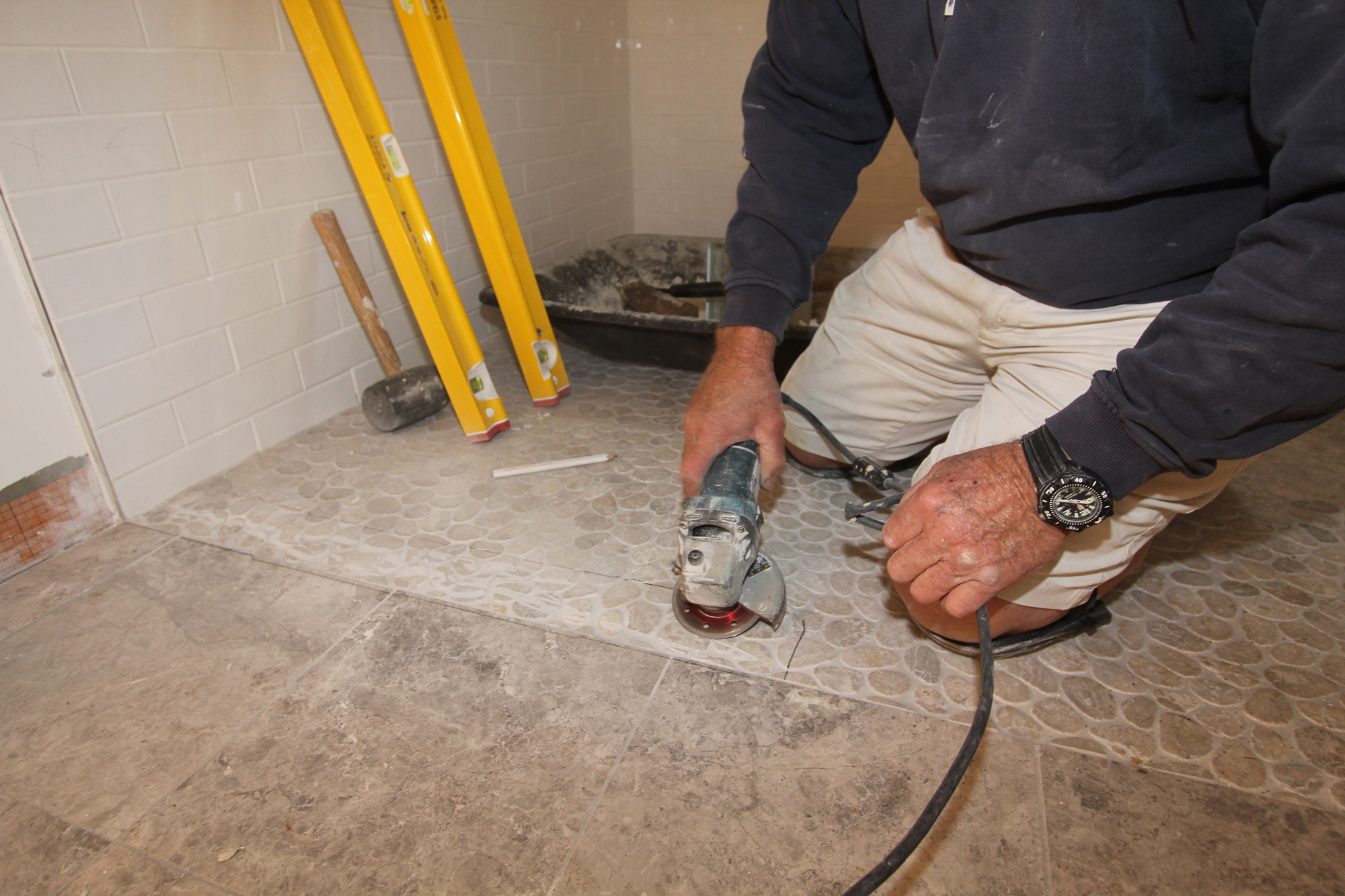 Installing a Glass Block Wall
