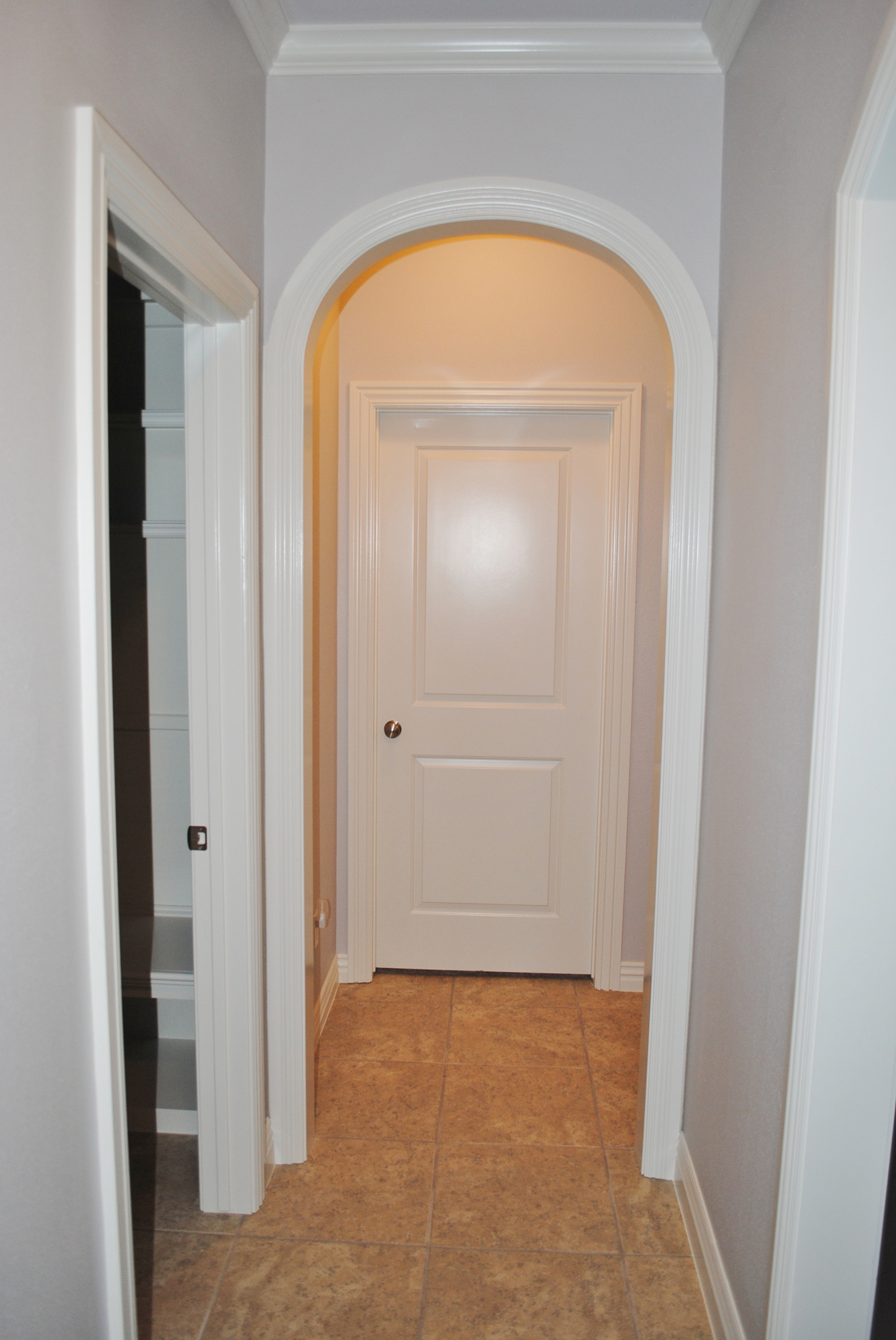 Installing Arched Casing