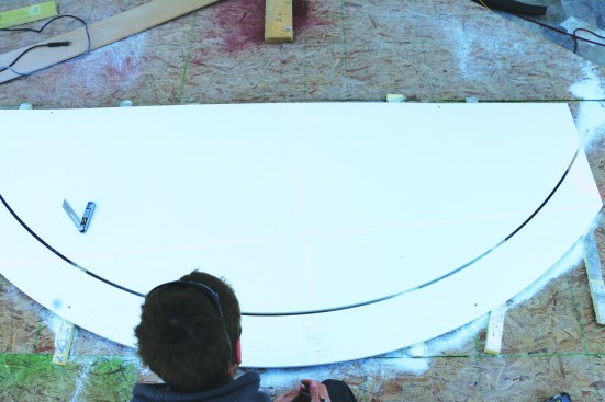 They mark the post location.