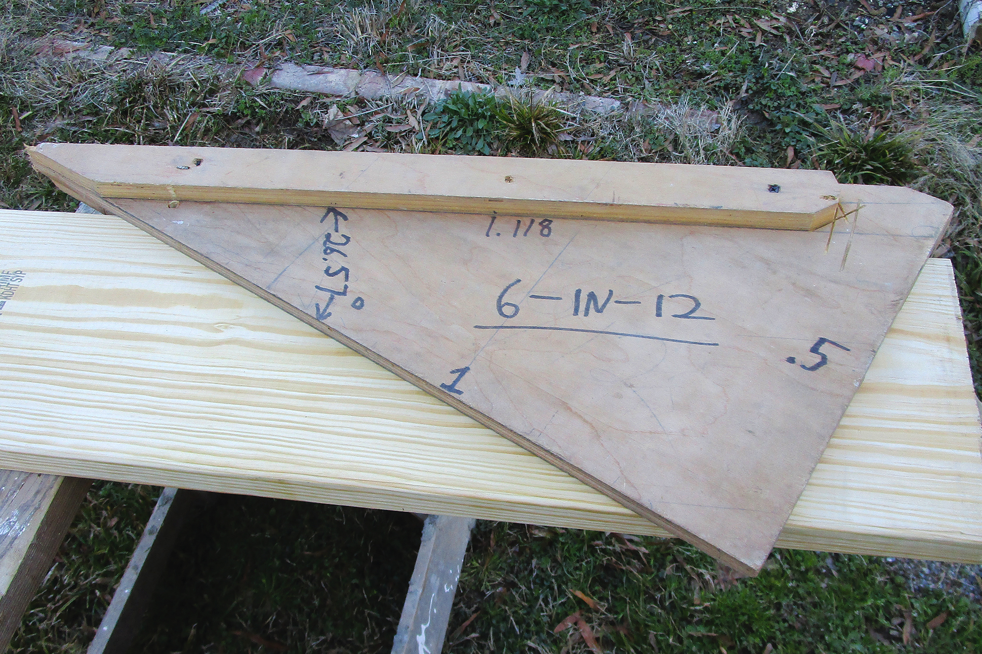Framing Square Basics Rafter Layout