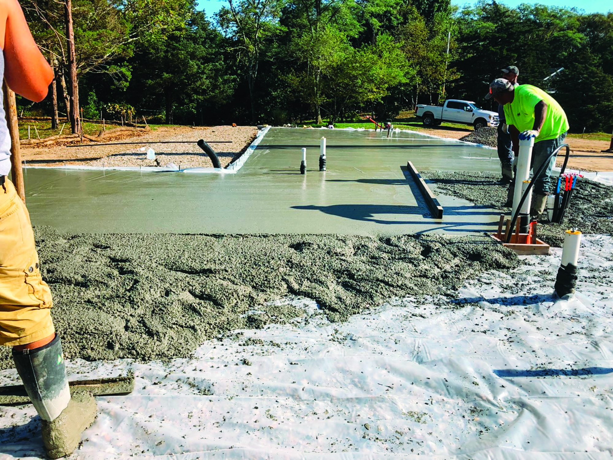 Insulating Over a Structural Slab