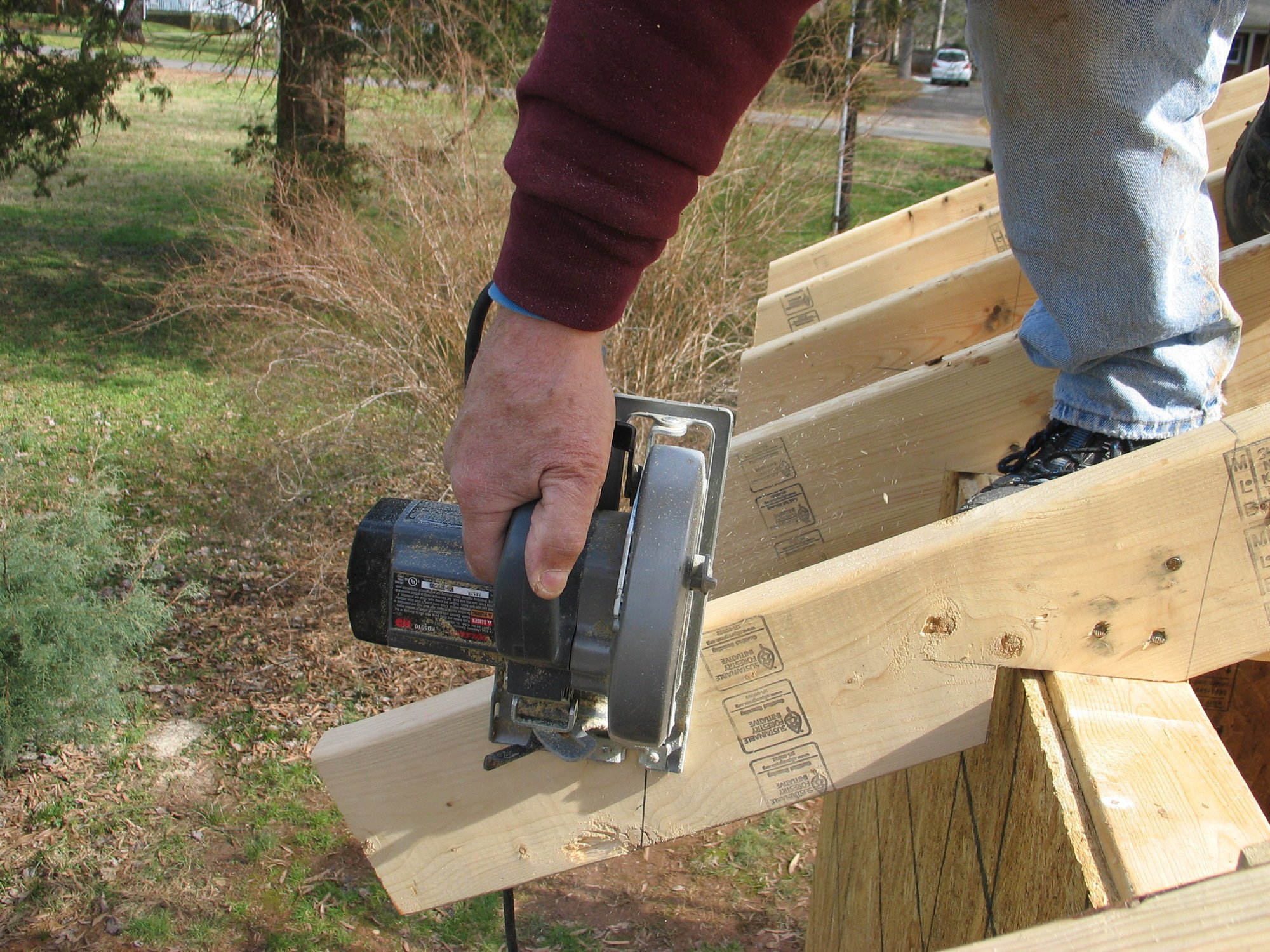 Exposed Rafter Rake Framing Eaves and Rakes