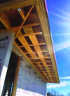 The engineer required three 2-bys for a perimeter beam.