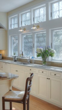 Sconces are a good over-sink option.