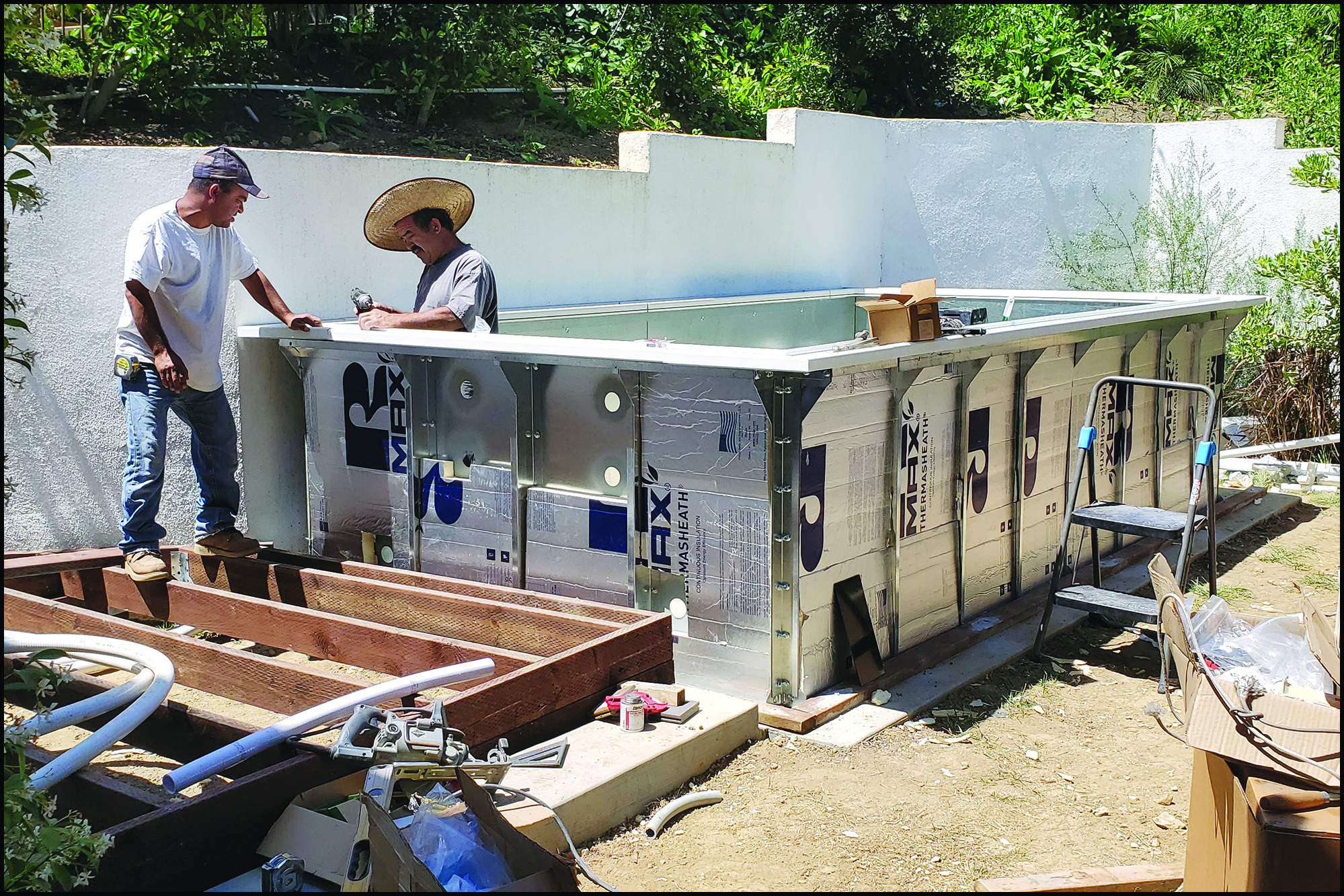 Installing Endless Pools