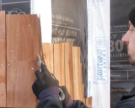 24" Cedar Sidewall Shingles (1/2 Square Carton) - Rebutted & Rejointed For Durability