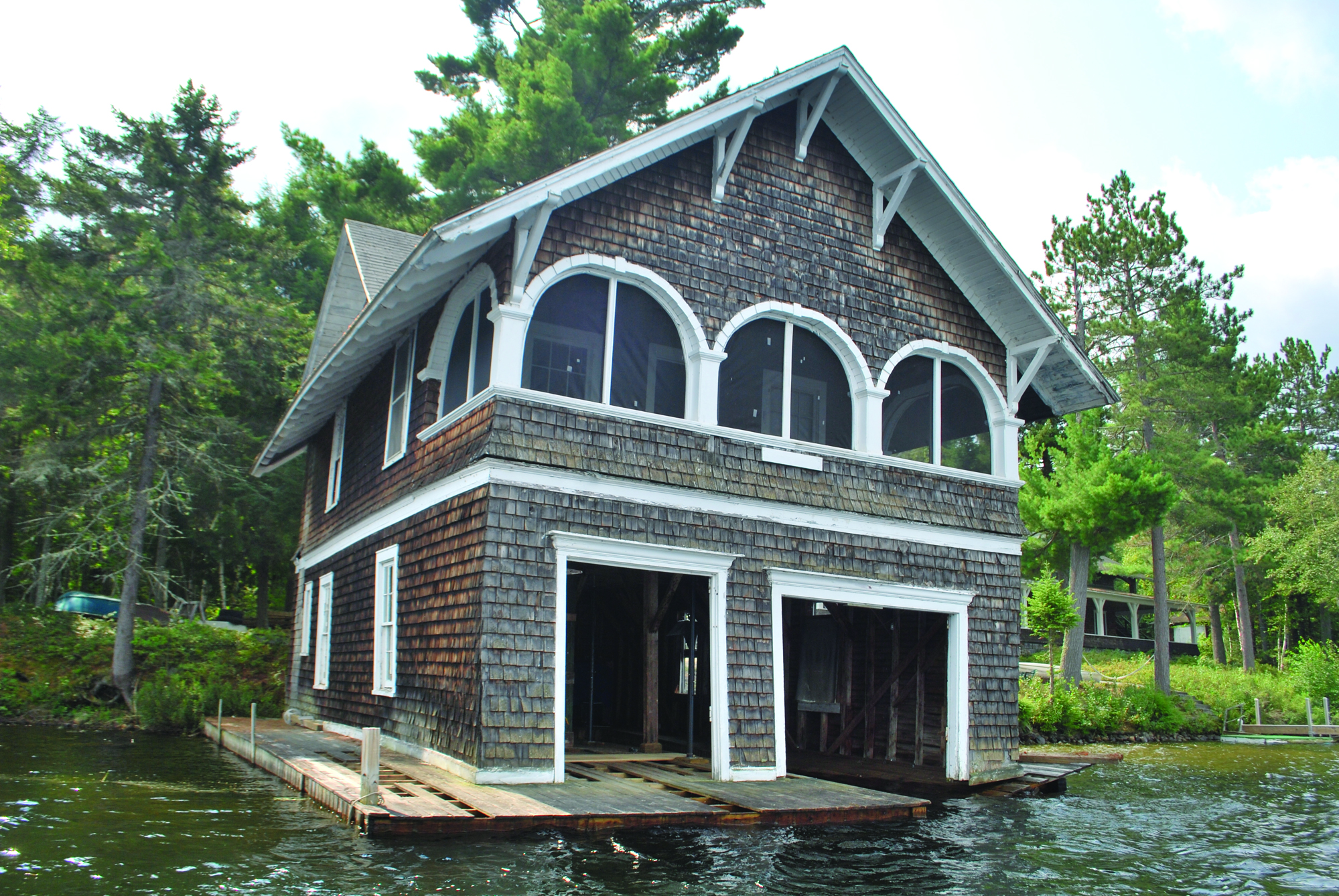 Floating a Boathouse