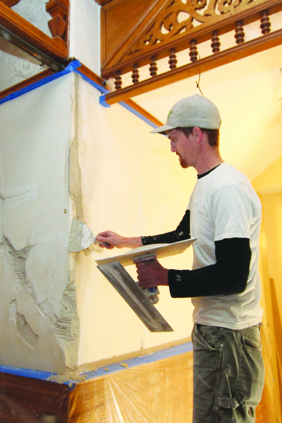 Historic Home Preservation - Plaster Repair