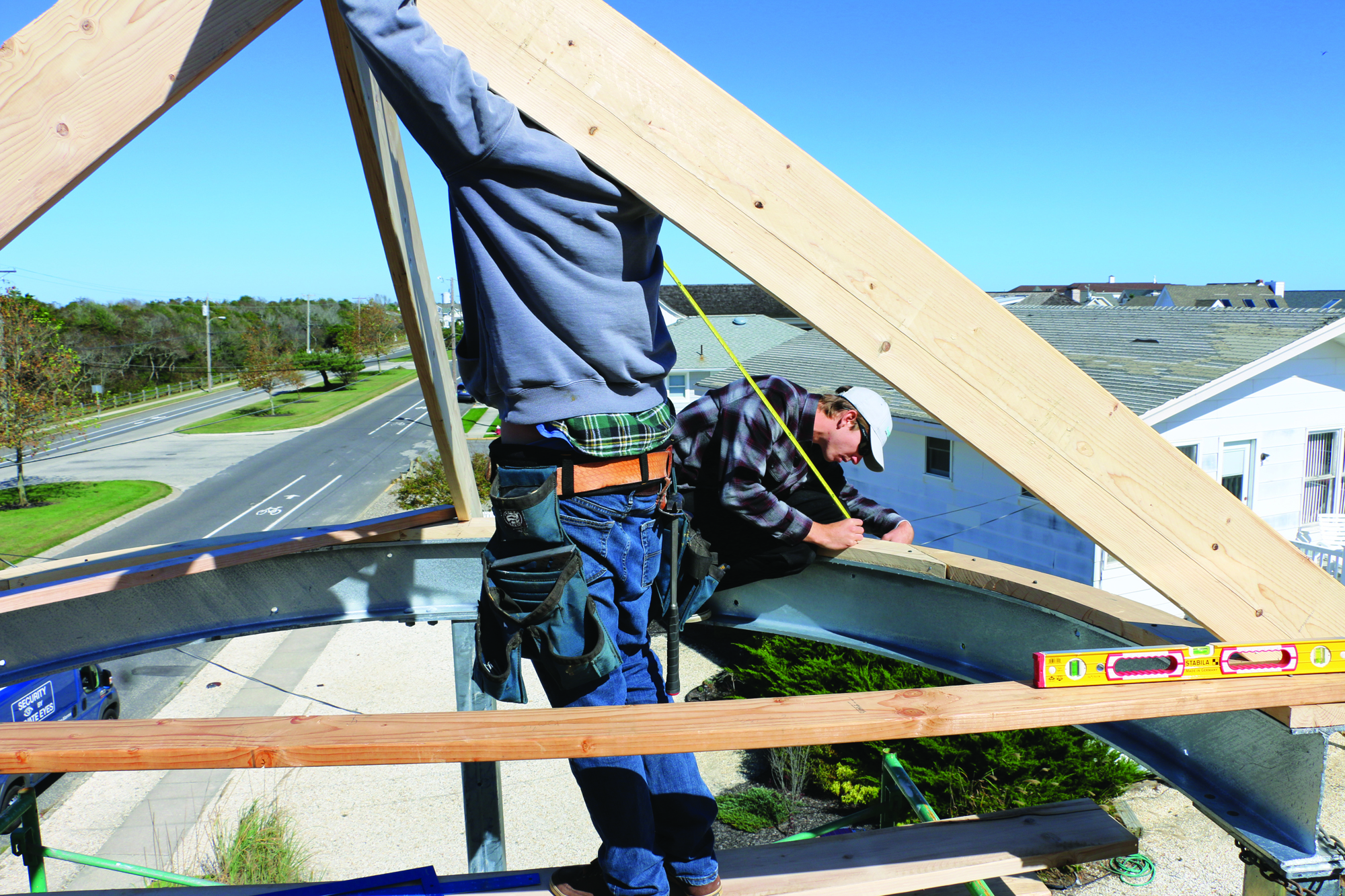 Rafter Framing for a Conical Roof