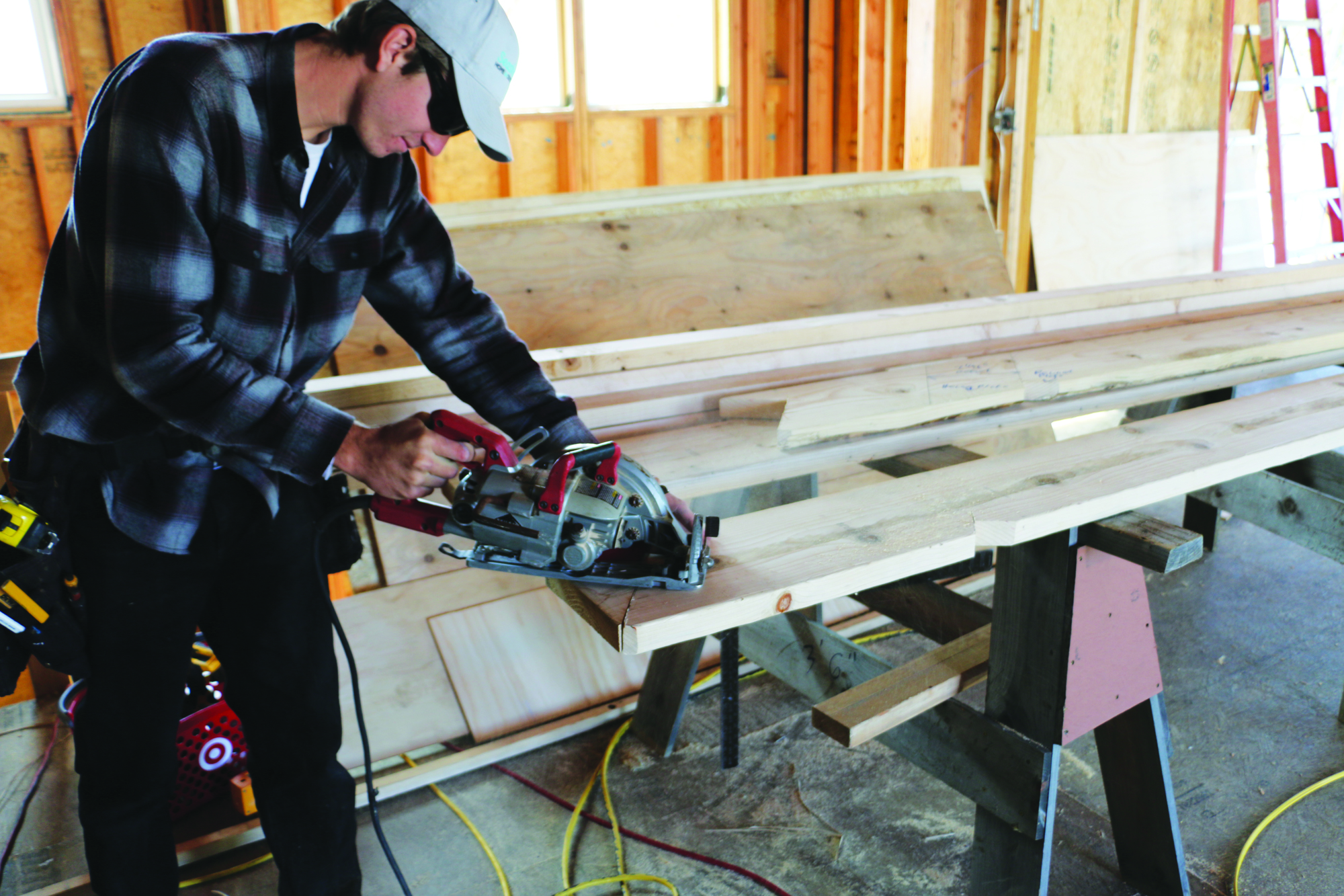 Rafter Framing for a Conical Roof