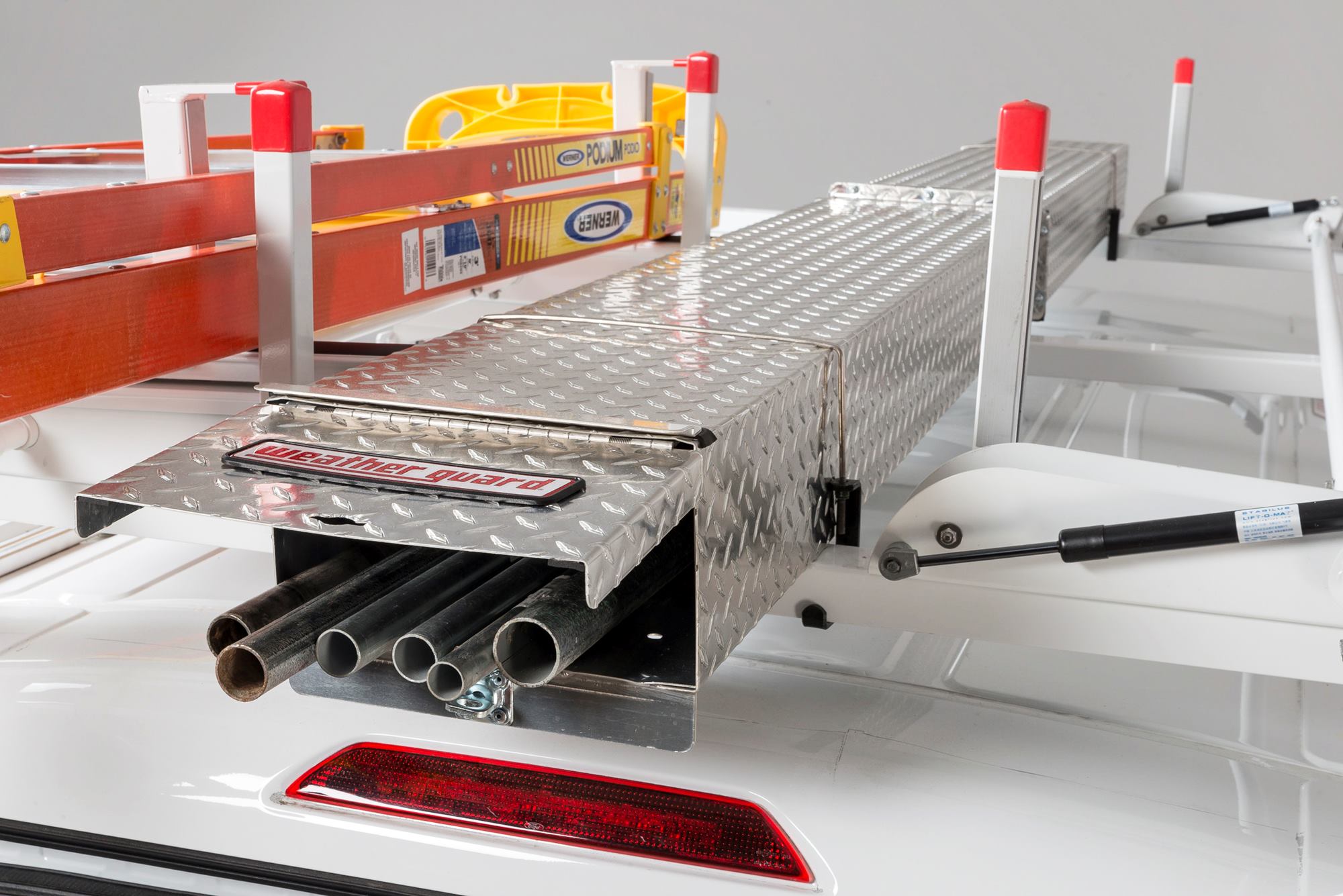 Weatherguard Ladder Rack Shock Weather Guard EZGlide2 Ladder Racks Move Smoothly