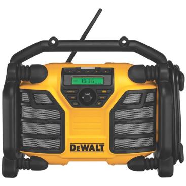 This is a manufacturer's shot of the new radio/charger.