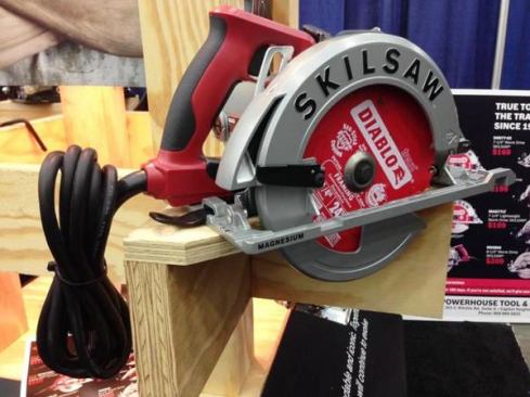Skilsaw’s new sidewinders were announced a couple of weeks back. STAFDA was the first time I had an opportunity to see them in person—though it wasn’t possible to run them inside the convention center. My initial impression was that they are solid tools that deserve to be mentioned alongside the company’s wormdrives. For more on these saws (there are two models), including pricing, specs, and availability, see
Skil Unveils Two New 7 1/4-Inch Sidewinders + A New Brand Identity.