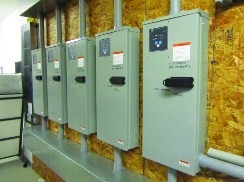 Every wire should be labelled with its purpose and the location of the devices or receptacles it serves.